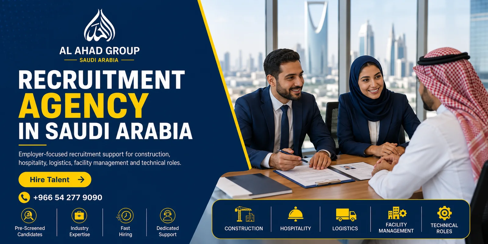 Workforce Onboarding Support in Riyadh for capital-region corporate and project workforce planning in Saudi Arabia